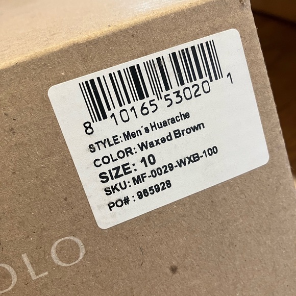 Nisolo Huarache Sandals Waxed Brown - Picture 2 of 3